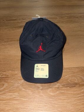 Nike Jordan Jumpman Heritage86 Baseball Cap DC3673 011 Black/Red One Size New